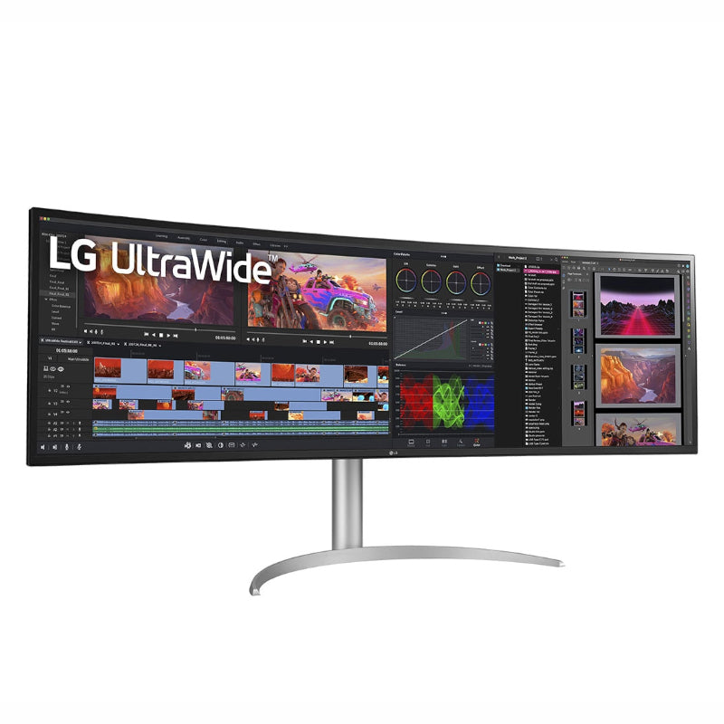 LG 49″ UltraWide Dual QHD Curved Monitor with HDMI & USB-C