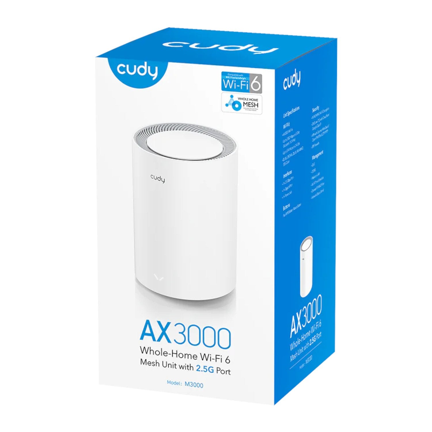 Cudy AX3000 Wi-Fi 6 Mesh Kit 1 Pack – White
