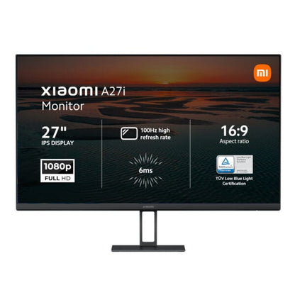Xiaomi A27i 27″ Full HD 1080p IPS Monitor (100Hz, 6ms, 16:9, HDMI/DP, Flicker-Free, &amp; VESA Mount)
