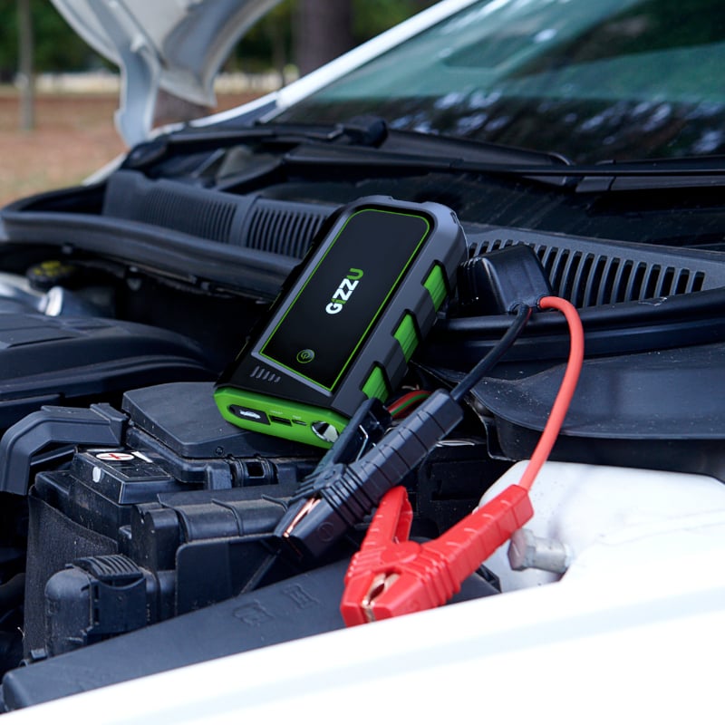 GIZZU 2000A Jump Starter 16000mAh – Black