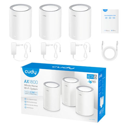 Cudy AX1800 Wi-Fi 6 Mesh Kit 3-Pack